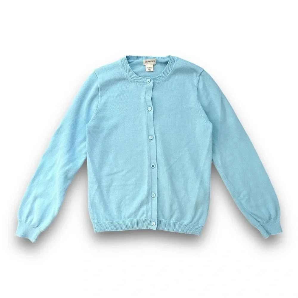 Crewcuts | Sky Blue Cardigan Sweater (M)